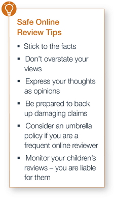 Safe Online Review Tips